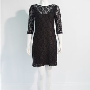 Black Lace Cocktail Drrss